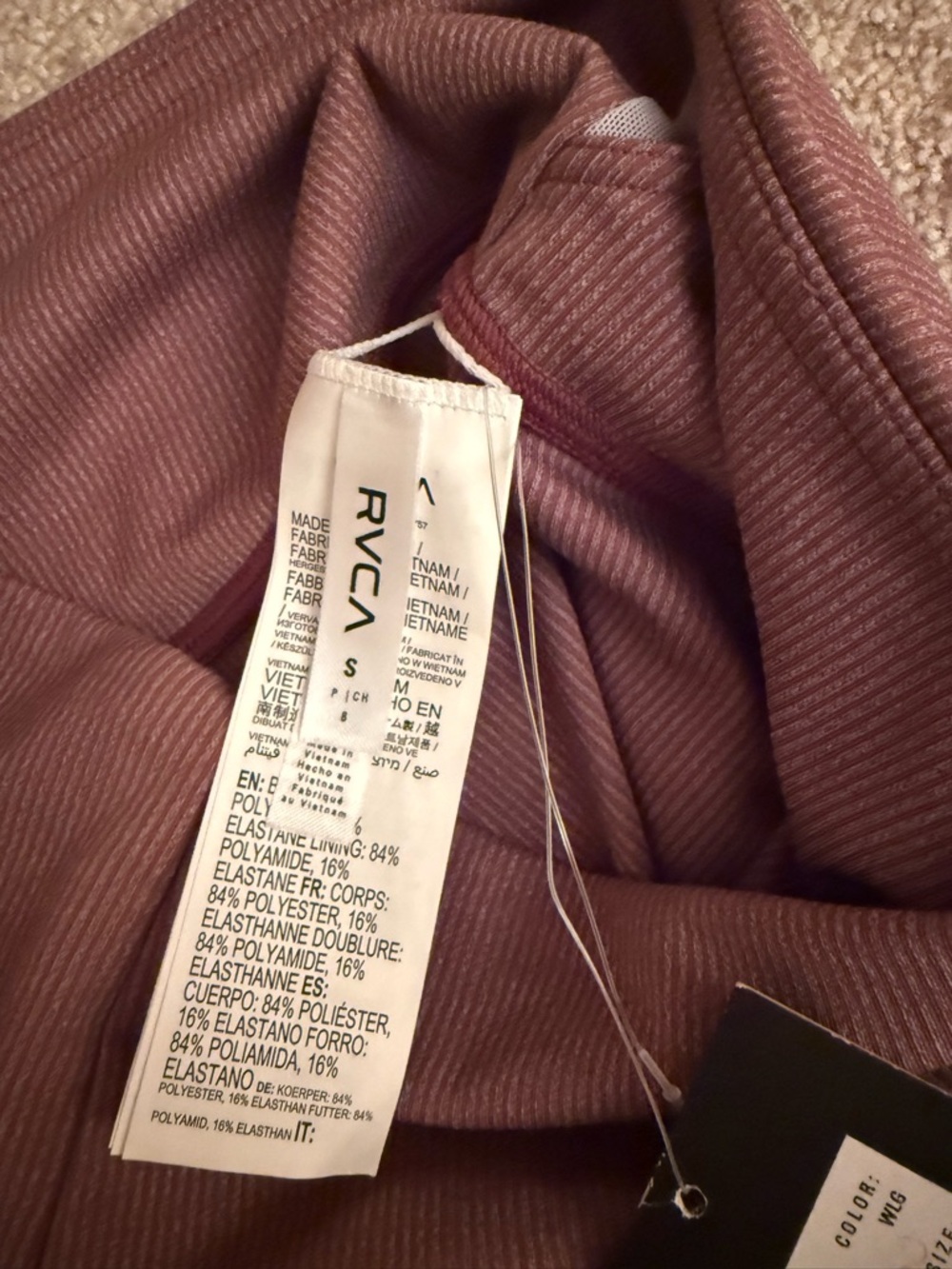 BNWT RVCA Legging - Picture 7 of 9